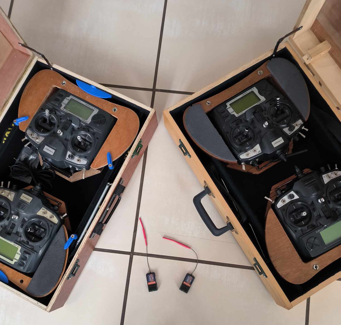 ensemble radios double commande